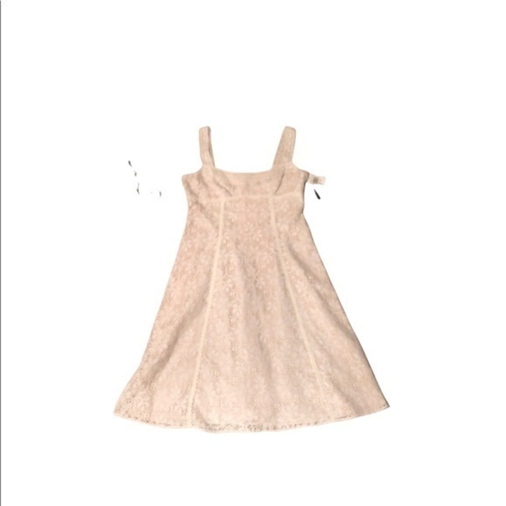 David meister off white lace dress NWT 12